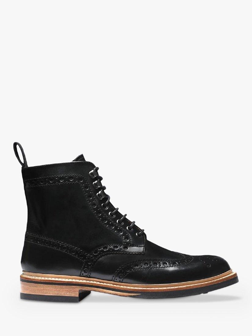 Grenson Fred Leather Brogue Boots