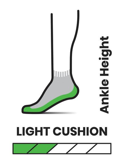 SmartWool Hike Light Cushion Crew Socks - view 2, Black