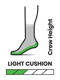 SmartWool Hike Classic Edition Light Cushion Crew Socks - view 2, Medium Grey