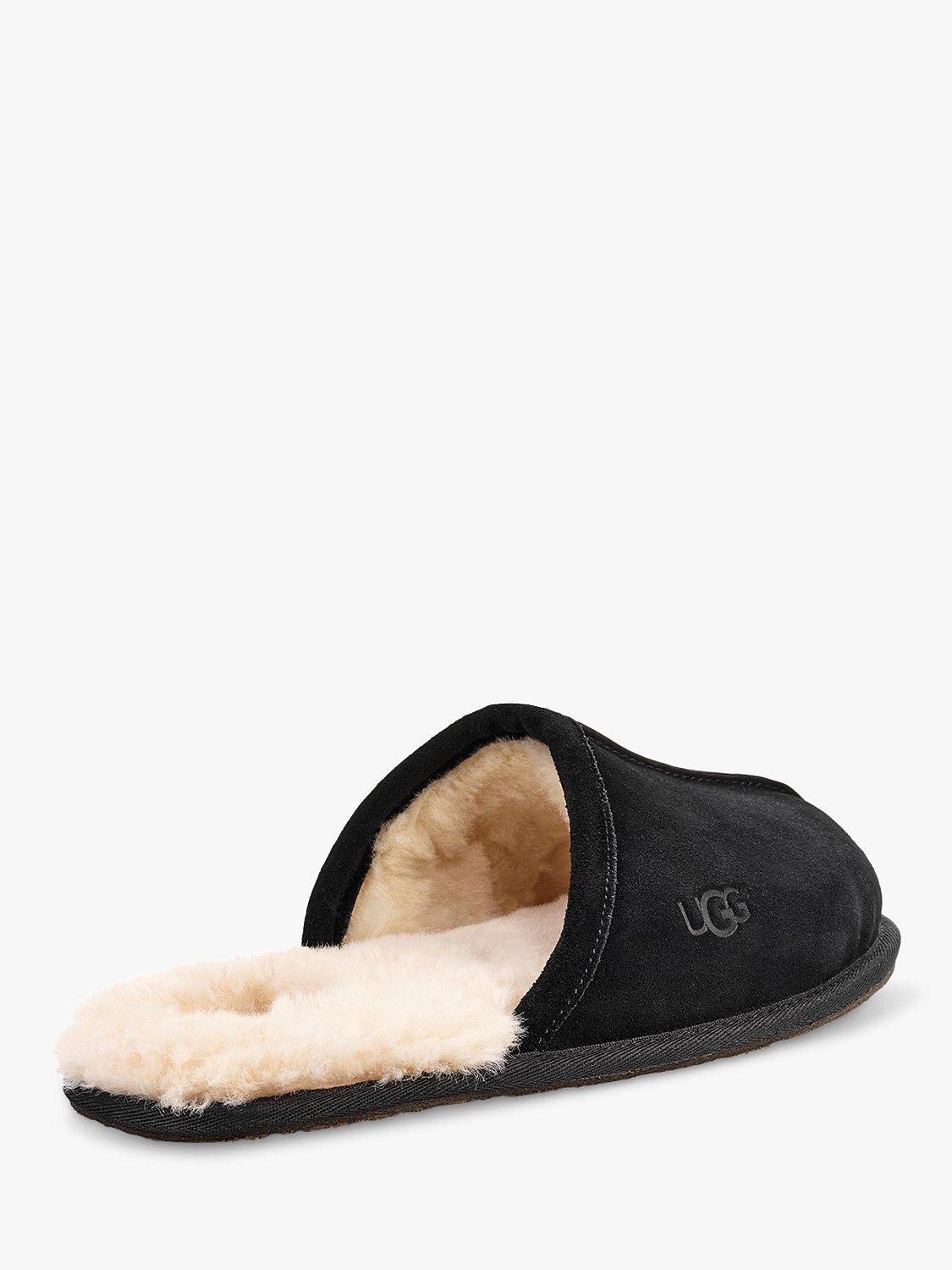 UGG Scuff Mule Suede Slippers, Black, 7