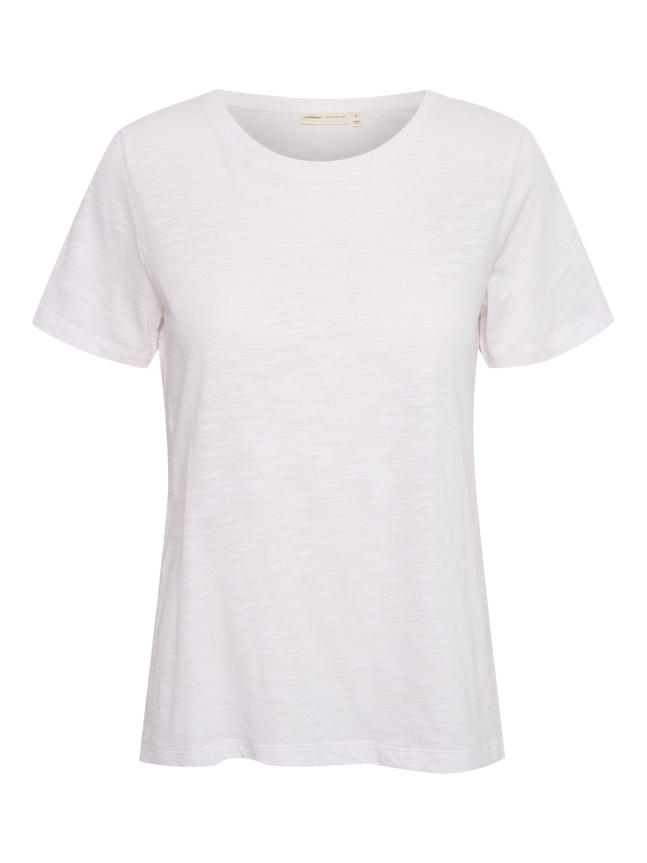 Product image 5 of 7, which shows InWear Alma Plain T-Shirt, Pure White, XS