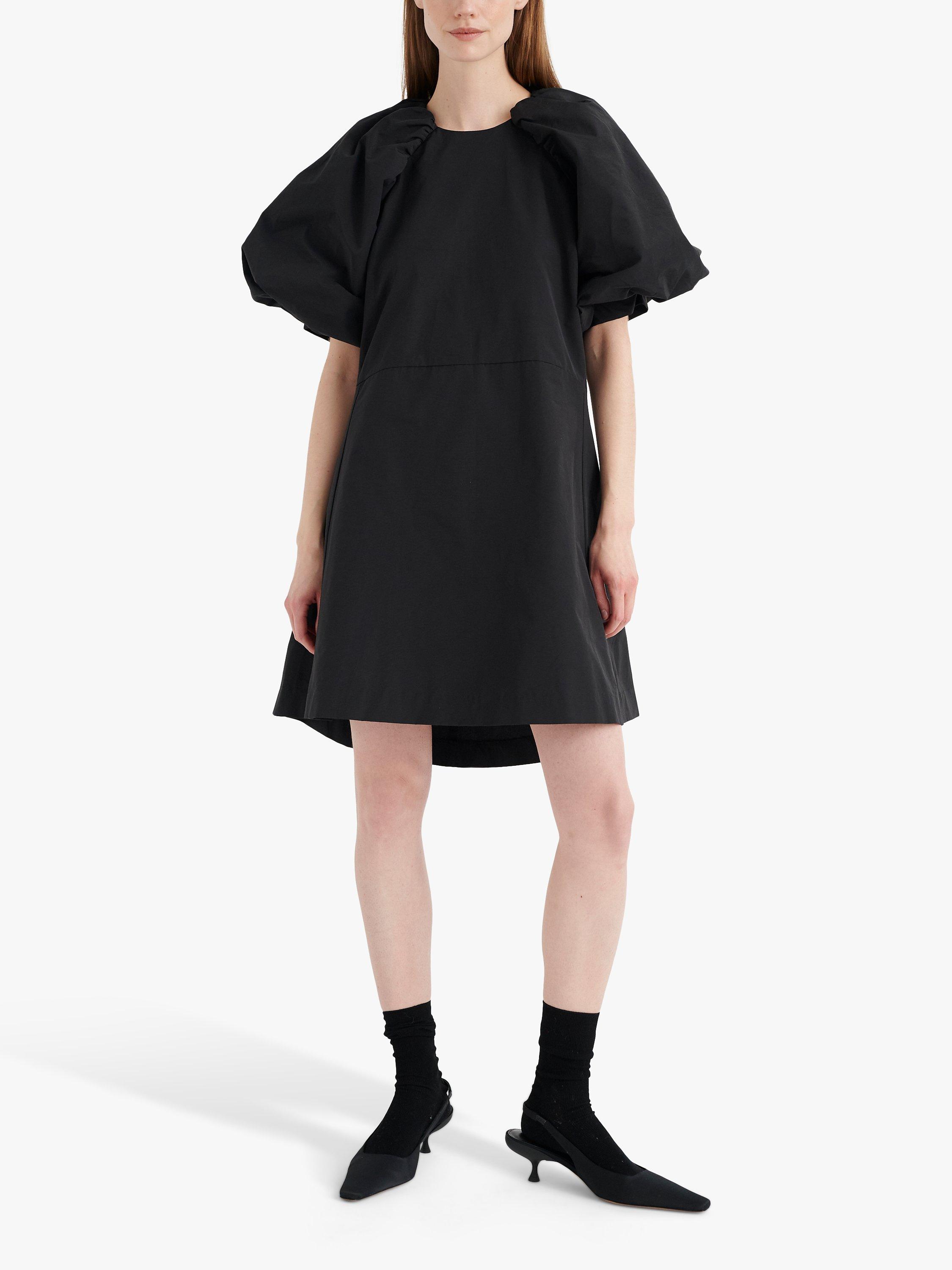 InWear Varali Tie Back Mini Dress, Black