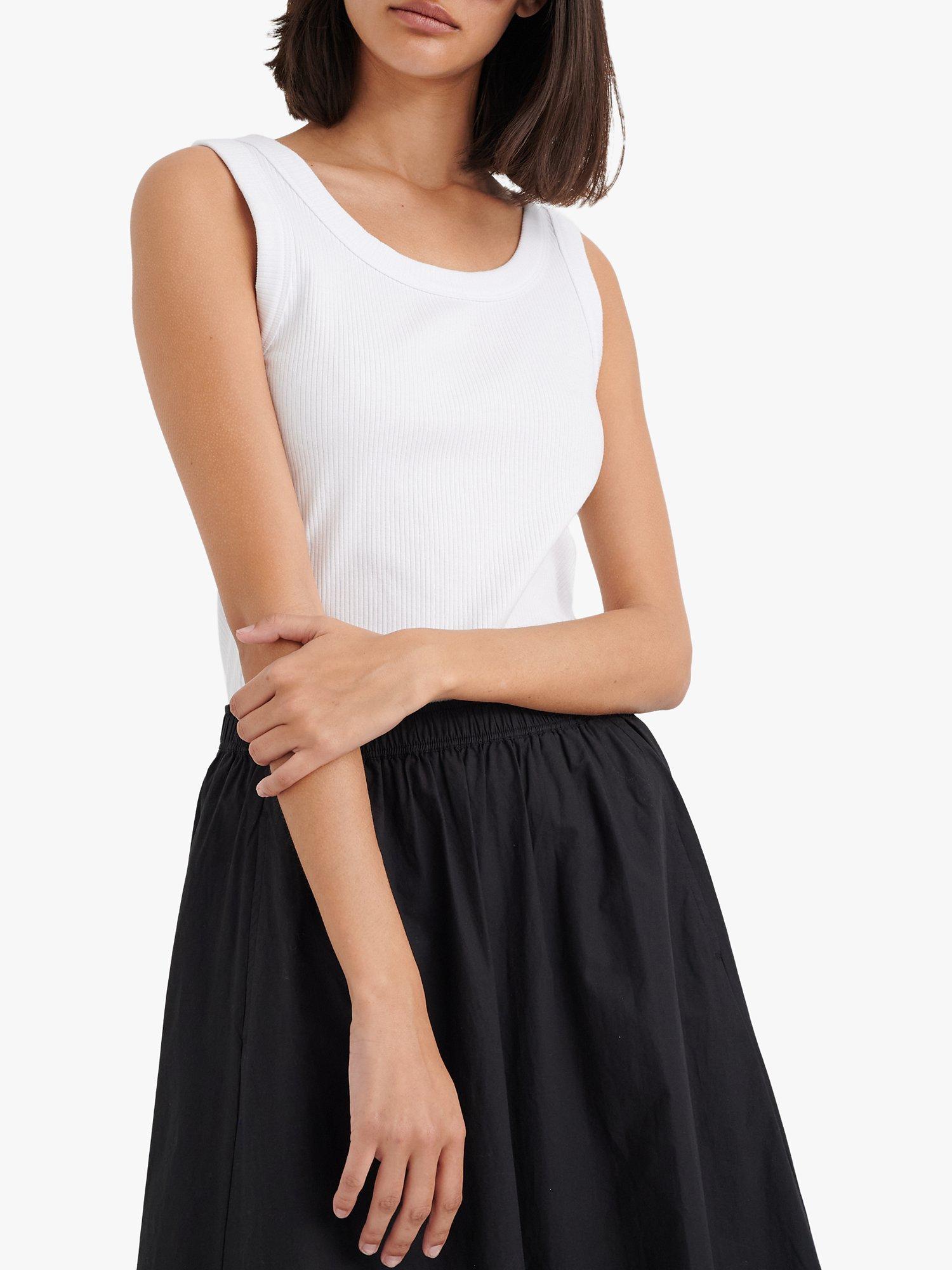 Product image 3 of 6, which shows InWear Dagna Tank Top, Pure White, XS