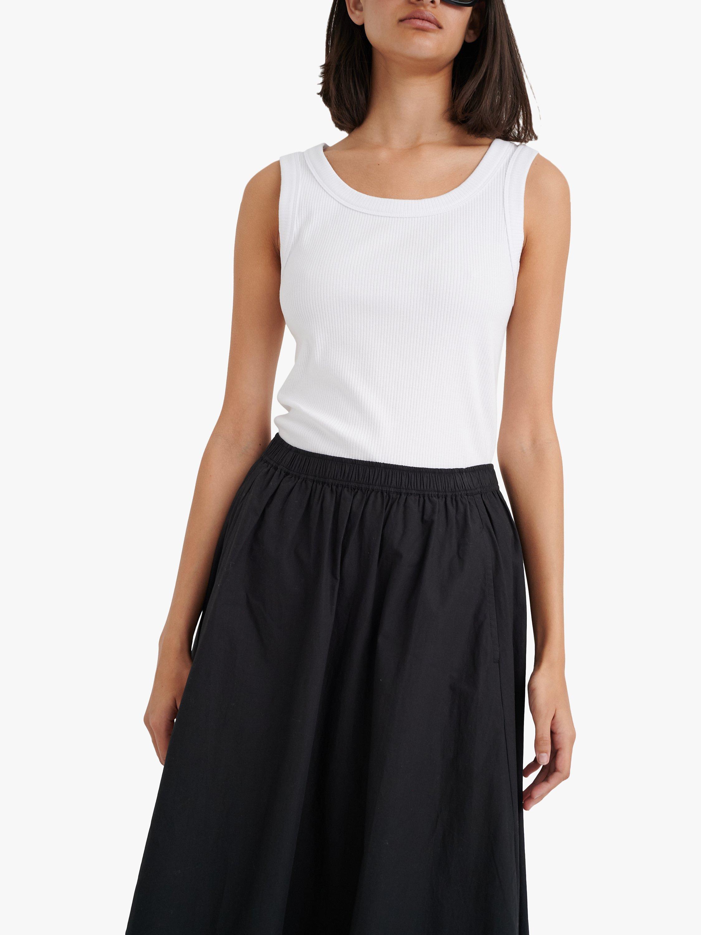 Product image 4 of 6, which shows InWear Dagna Tank Top, Pure White, XS