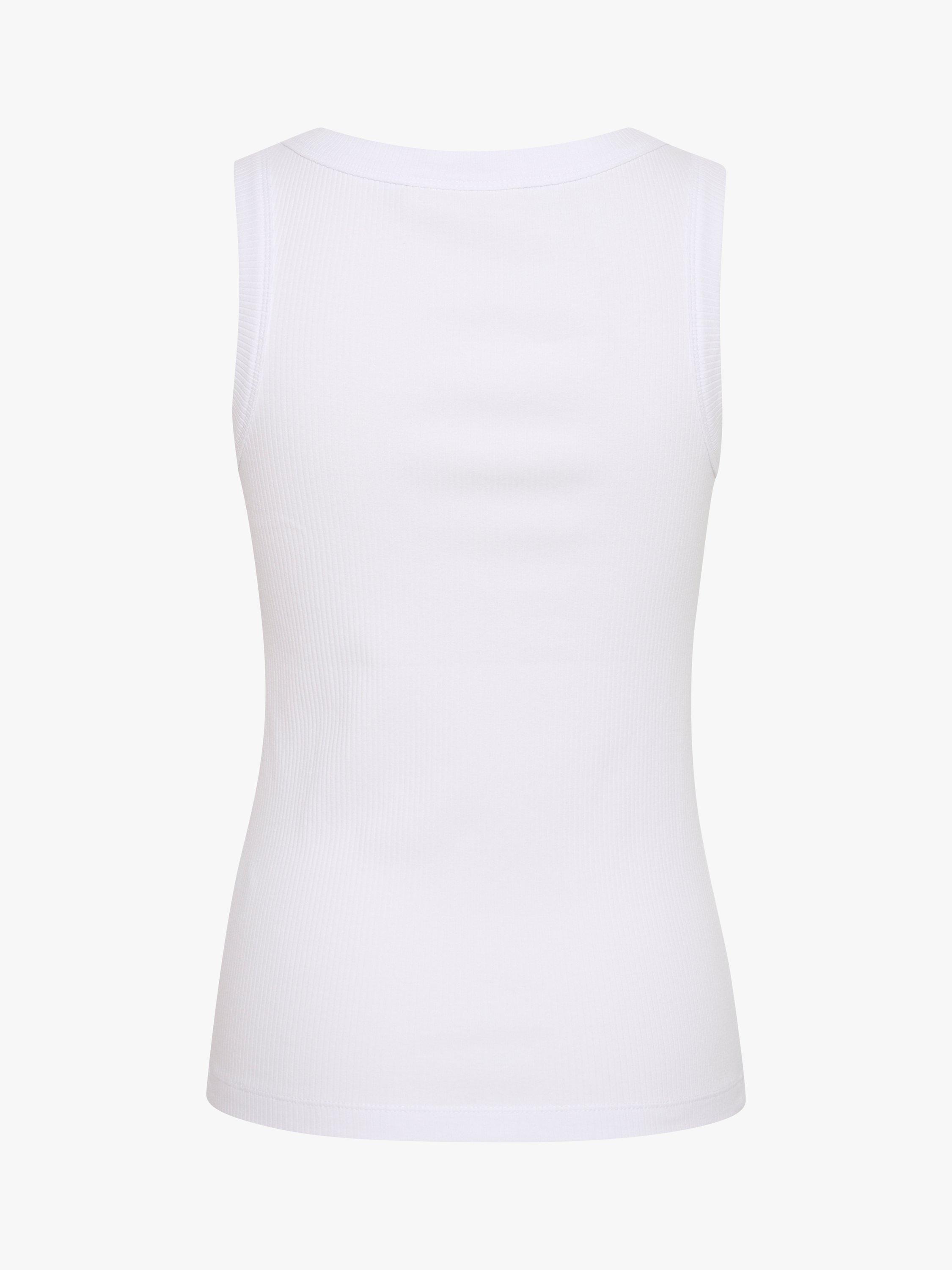 Product image 6 of 6, which shows InWear Dagna Tank Top, Pure White, XS