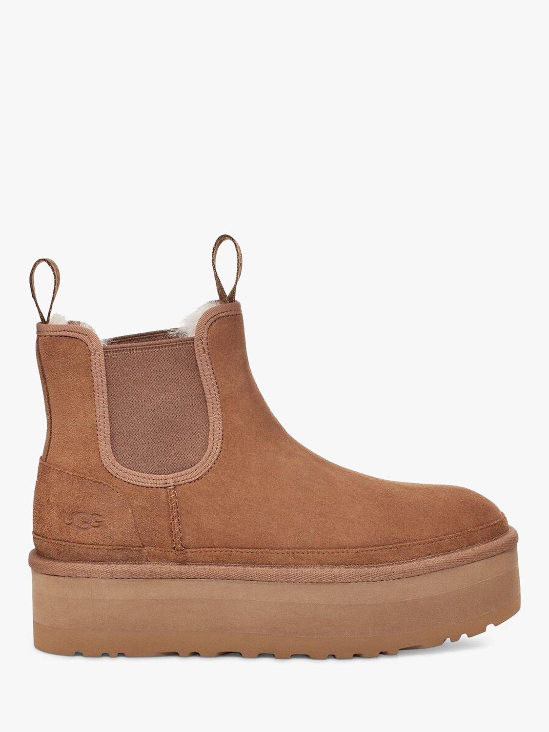 UGG Neumel Platform Chelsea Boots, Chestnut