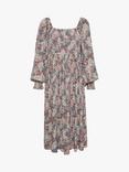 Soaked In Luxury Zaya Meadow Print Smock Dress, Multi