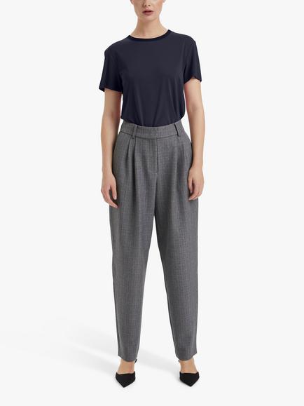 Soaked In Luxury Columbine Crew Neck T-Shirt, Navy