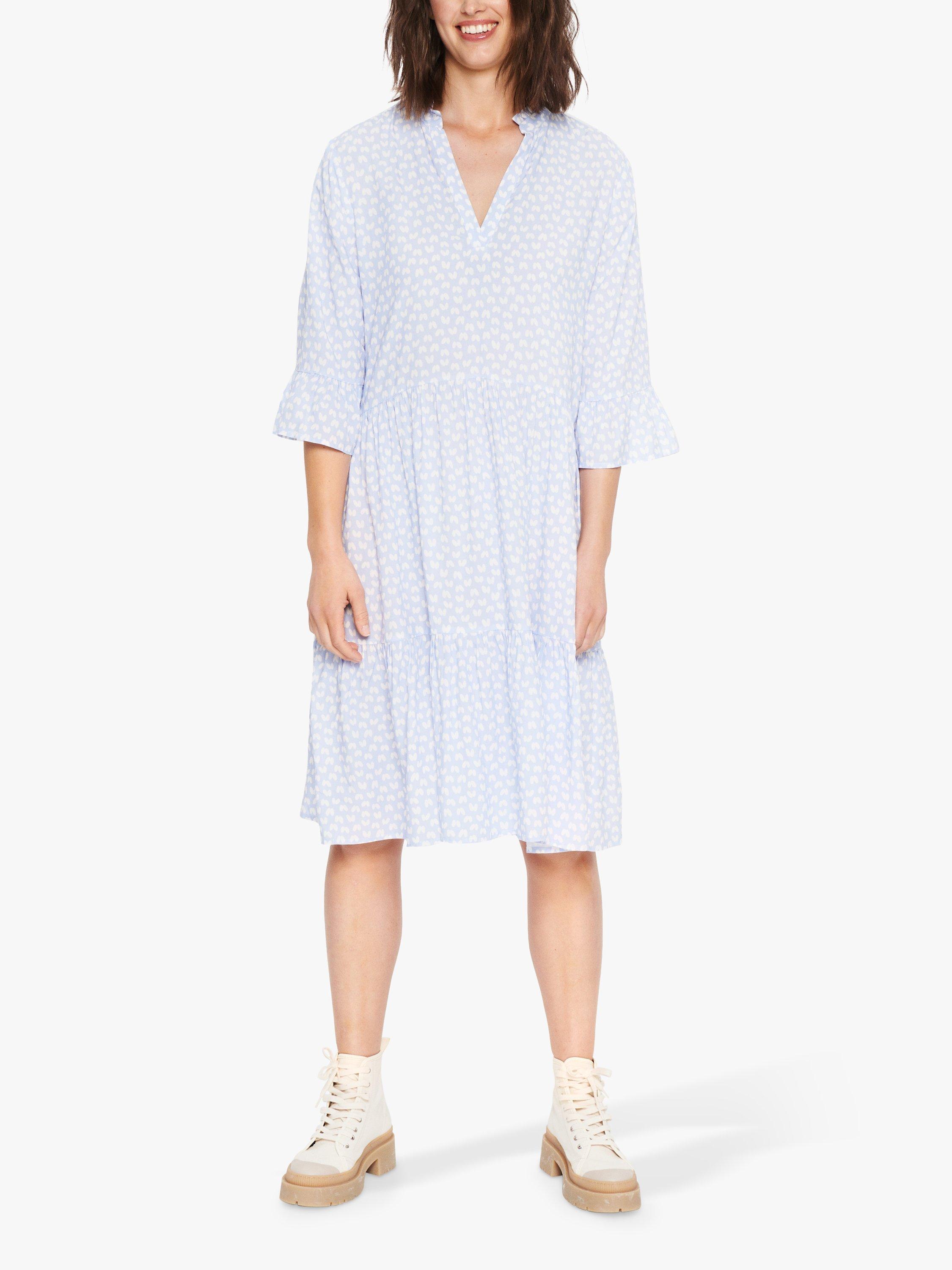 Saint Tropez Eda Butterfly Print Dress, Illusion Blue, XS