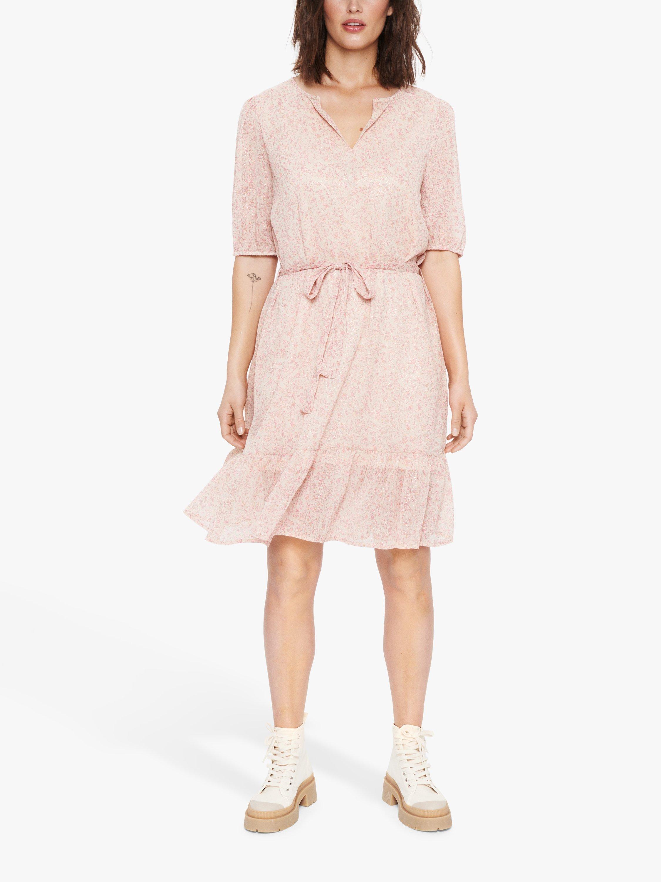 Saint Tropez Miley Floral Chiffon Dress, Pink