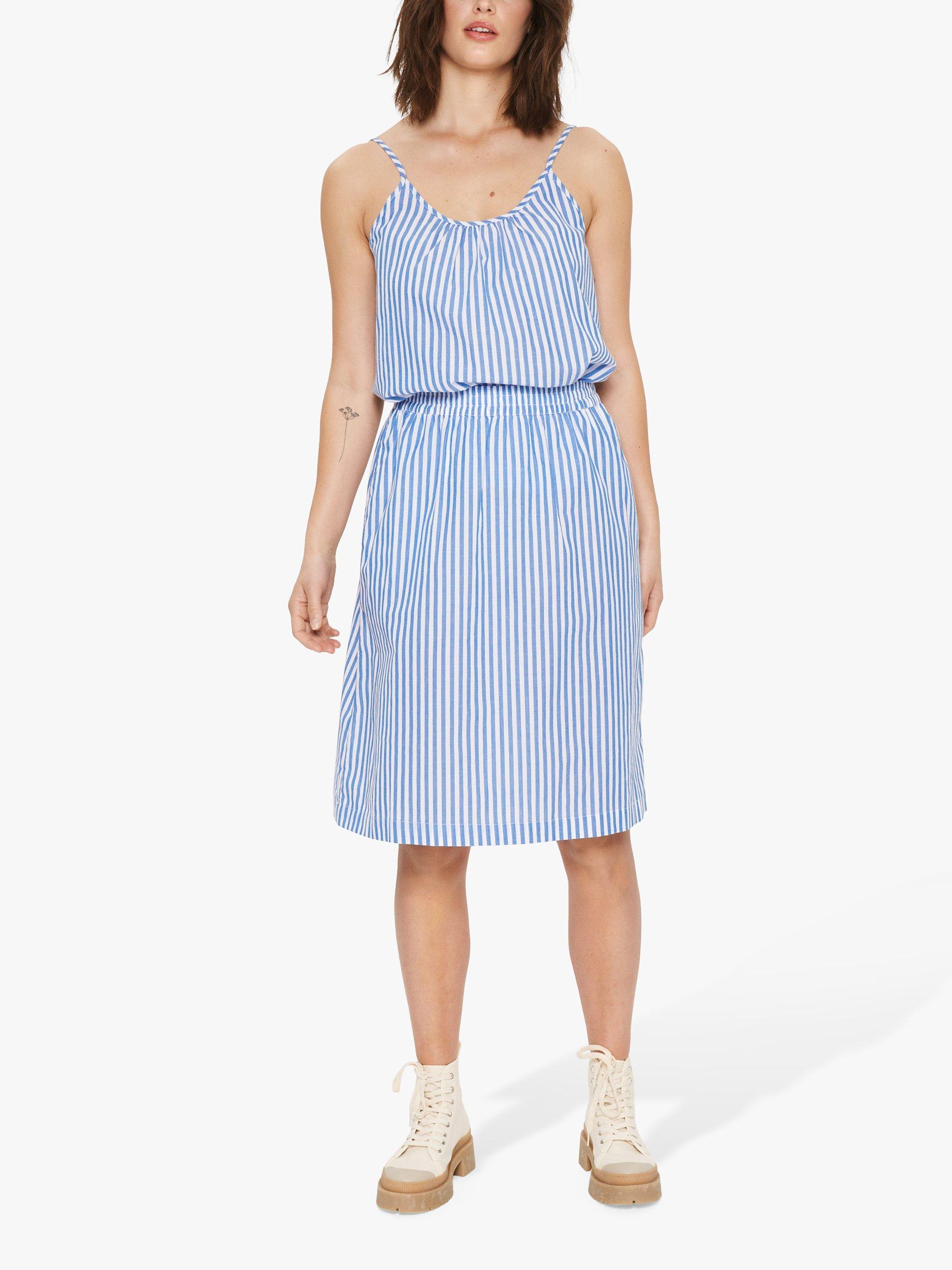 Saint Tropez Malene Stripe Skirt, Ice/Multi