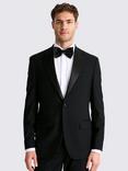 Moss Tailored Fit Performance Notch Lapel Dress Jacket, Black