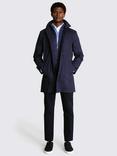 Moss Tailored Raincoat, Indigo