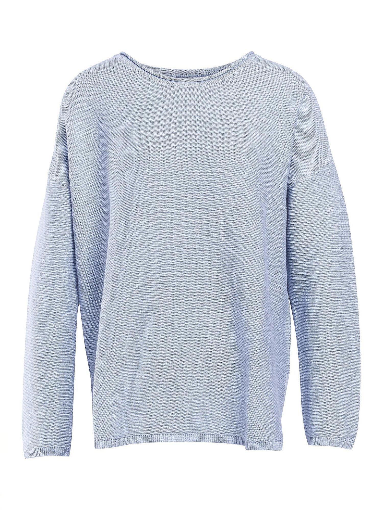Product image 4 of 5, which shows Barbour Mariner Knit Jumper, Bell Flower, 12