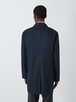 John Lewis Cotton Blend City Mac - view 2, Navy