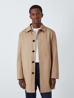John Lewis Cotton Blend City Mac, Stone