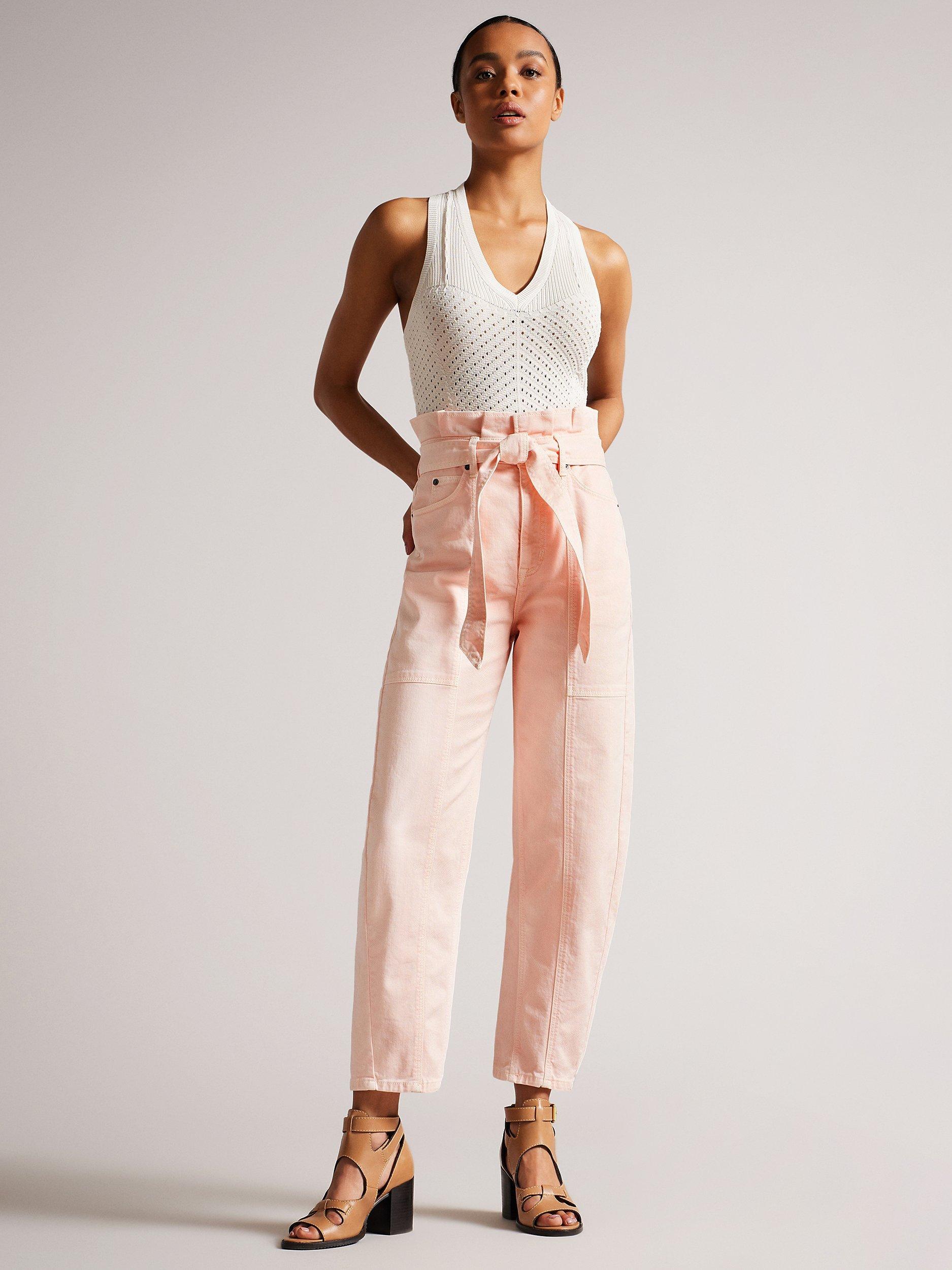Ted Baker Papero High Waist Belted Jeans