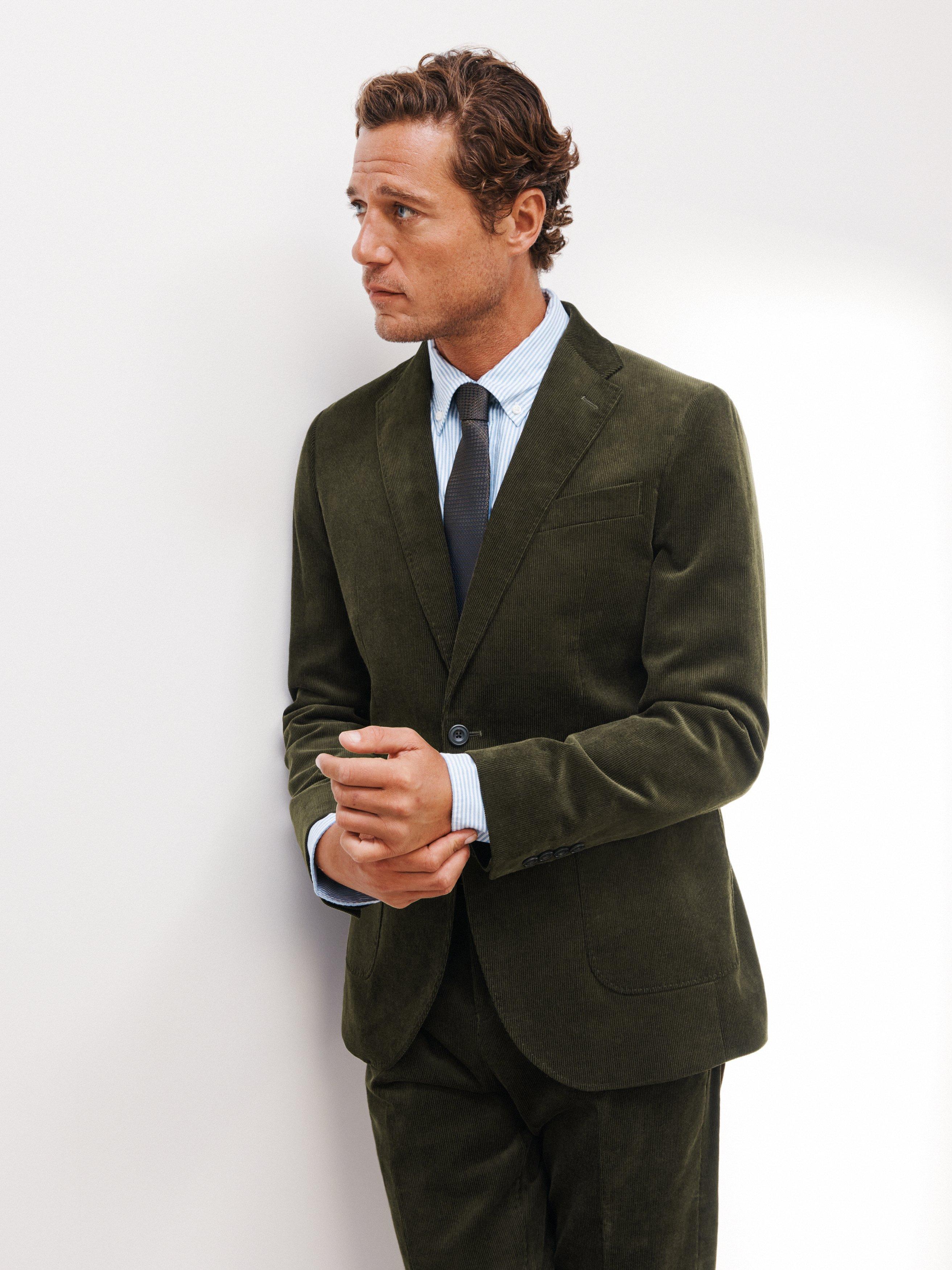 John Lewis Corduroy Notch Lapel Regular Blazer