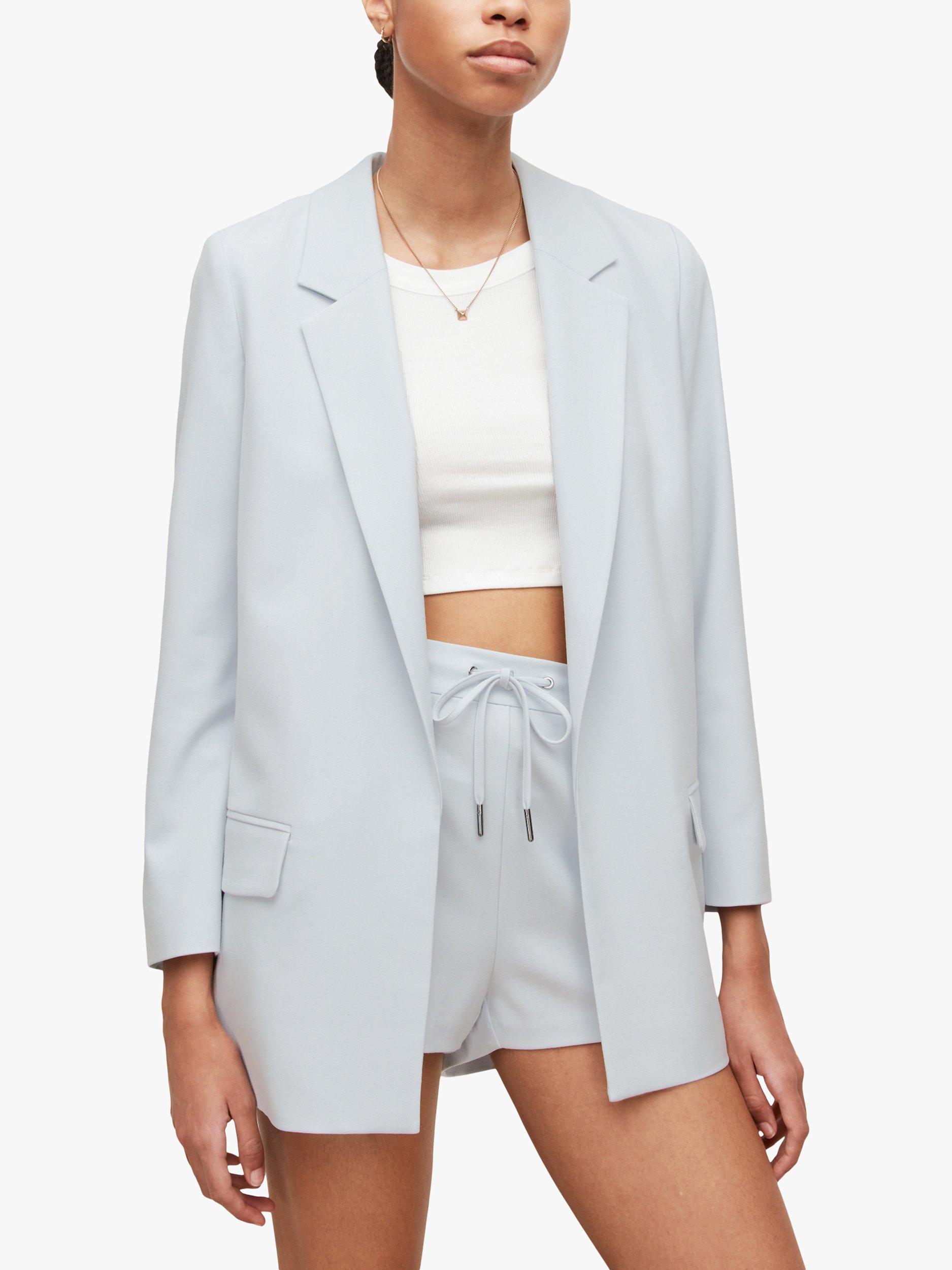 AllSaints Aleida Tri Blazer, Powdered Blue