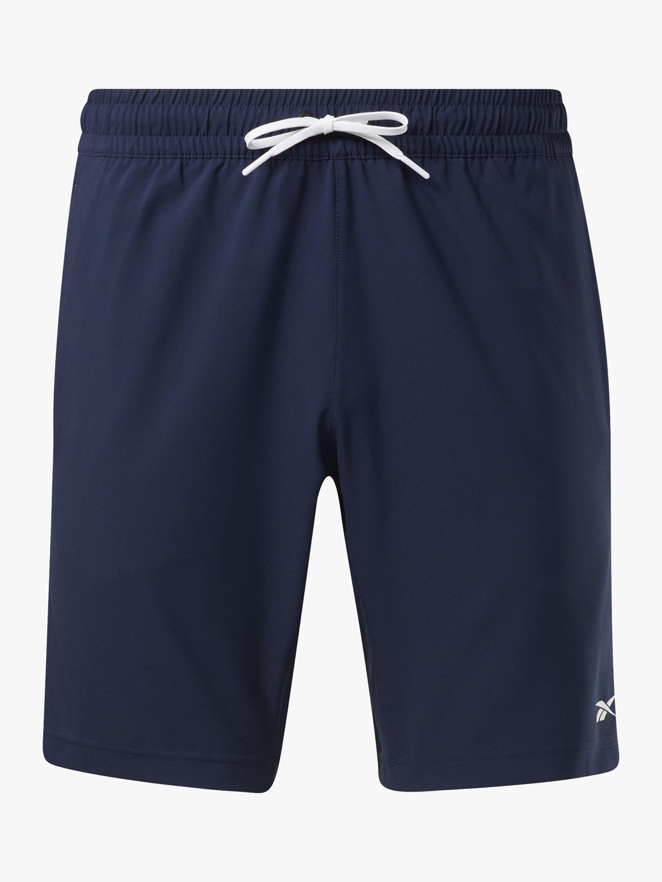 Reebok Workout Ready Recycled Gym Shorts, Vector Navy, S