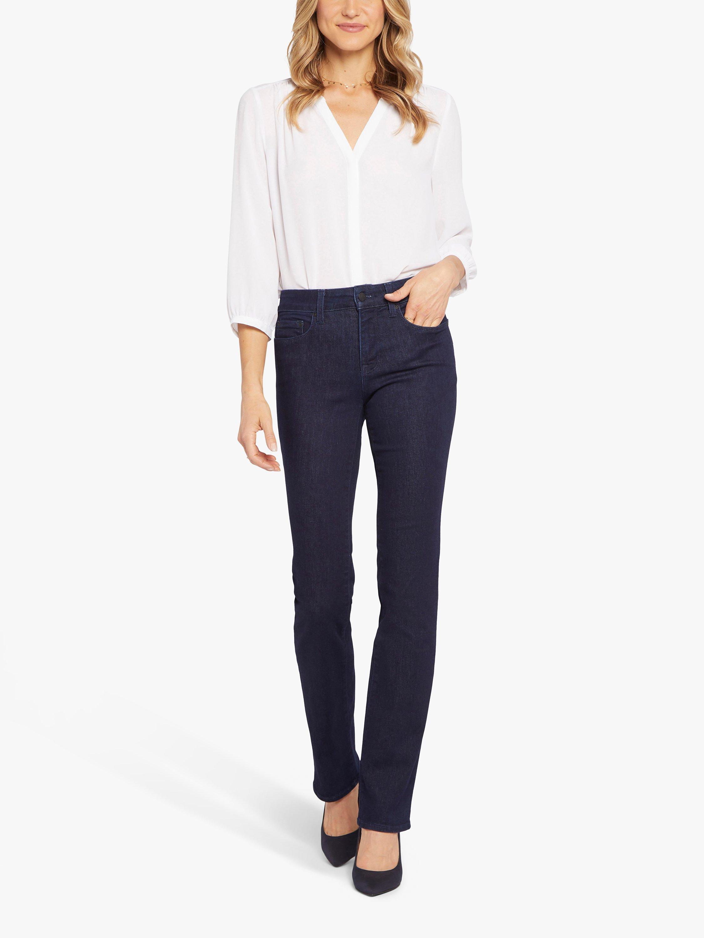 NYDJ Petite Marilyn Straight Cut Jeans