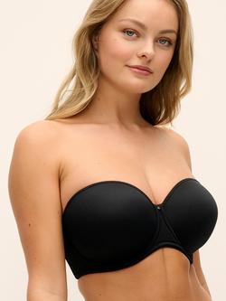 Fantasie Aura Strapless Underwired Bra, Black