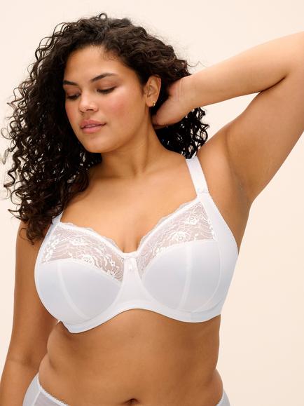 Elomi Morgan Underwired Stretch Bra, White