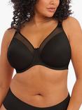 Elomi Smooth Underwired T-Shirt Bra, Black