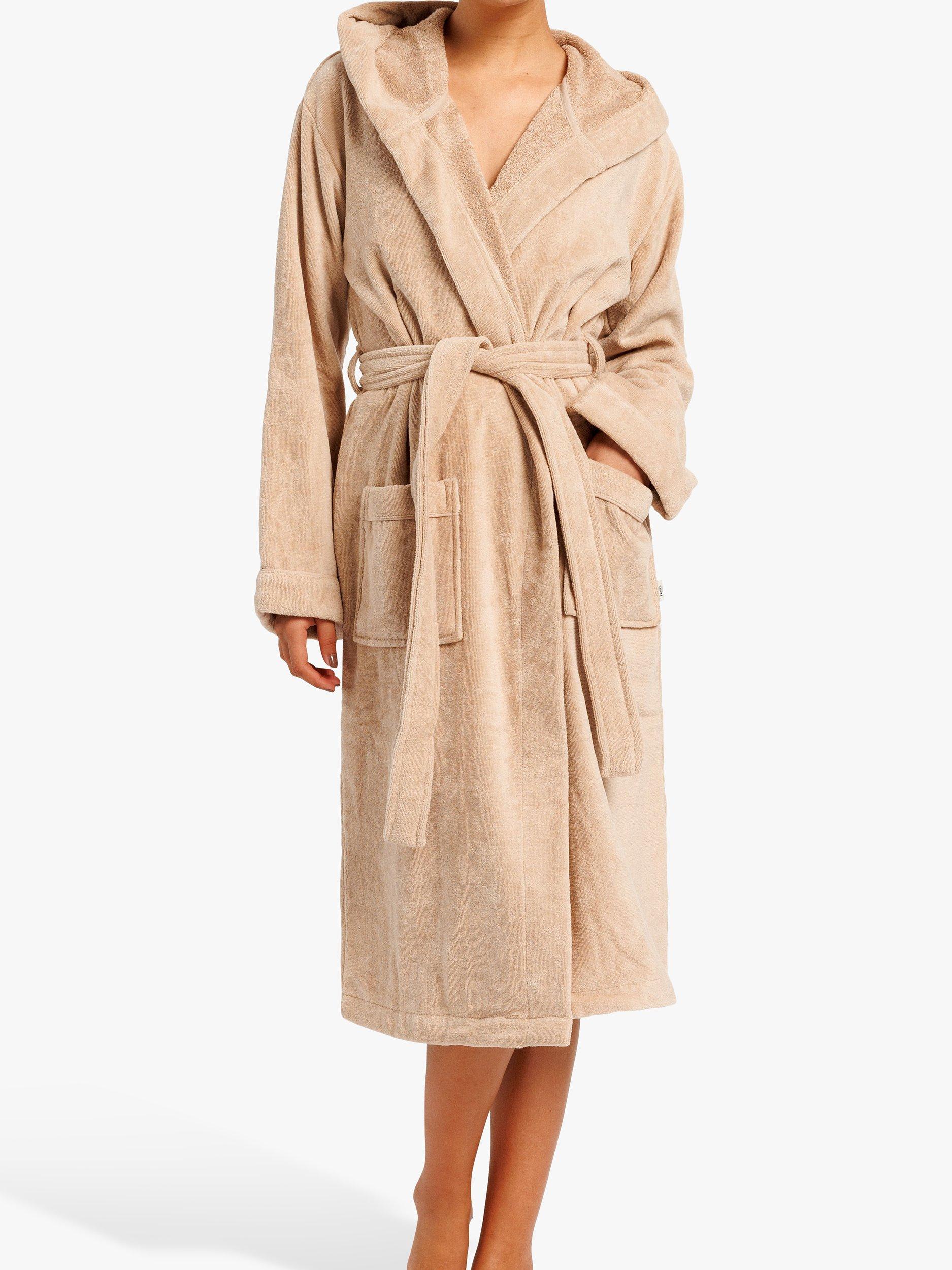 Chelsea Peers Plain Dressing Gown, Stone