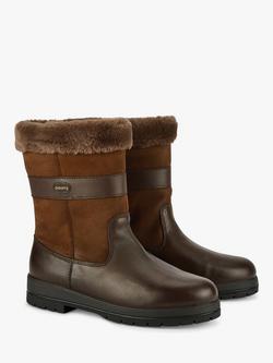 Dubarry Foxrock Apres-Ski Faux Fur Lined Boots, Walnut, 52 Walnut