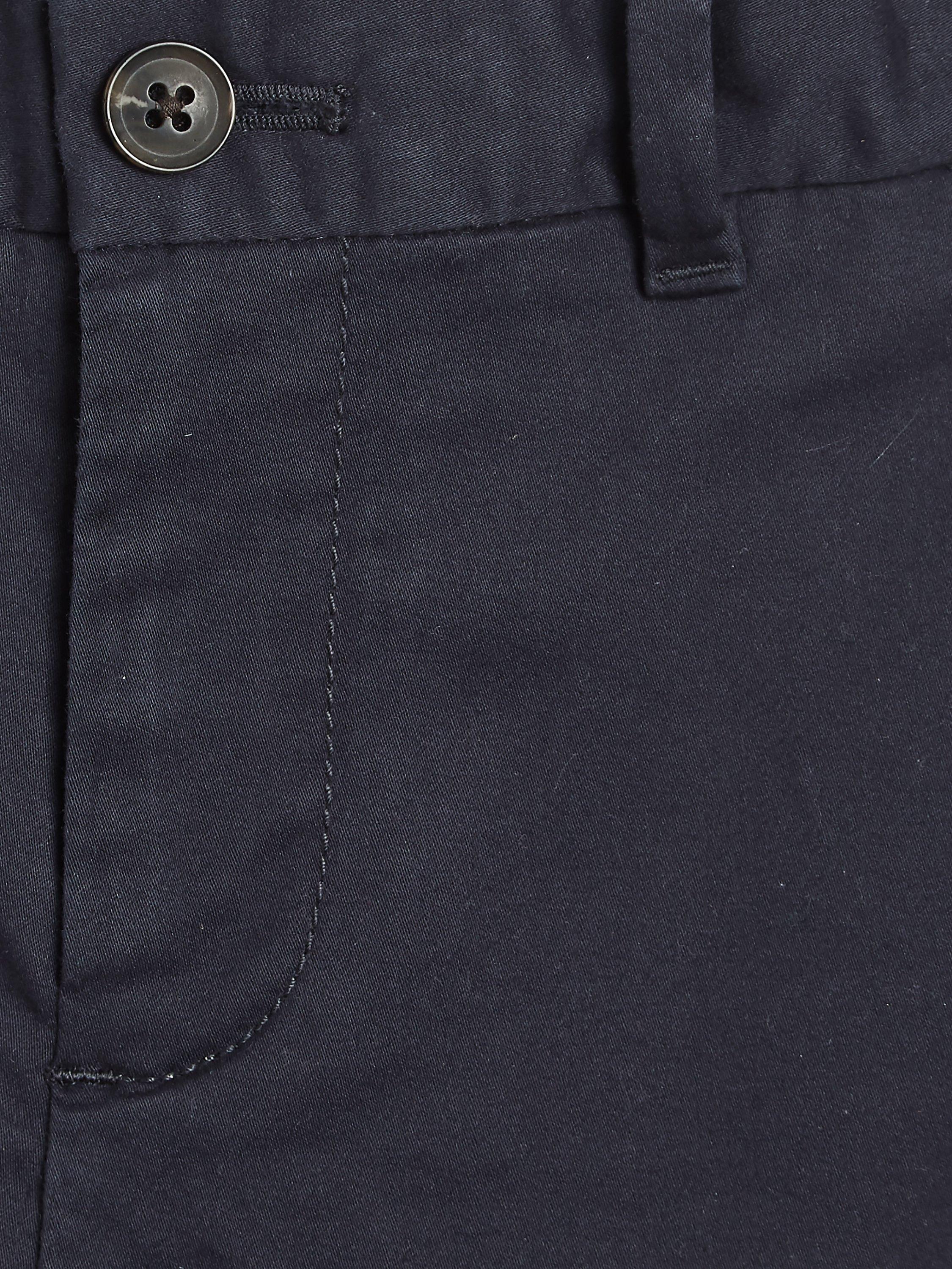 Product image 2 of 5, which shows Reiss Kids' Wicket Casual Chino Shorts, Navy, 4-5 years
