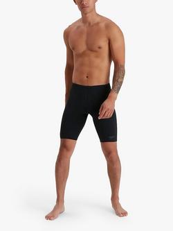 Speedo Endurance+ Jammer Swim Shorts, Black, Black