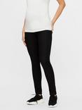 Mamalicious Juliane Plain Maternity Jeans, Black