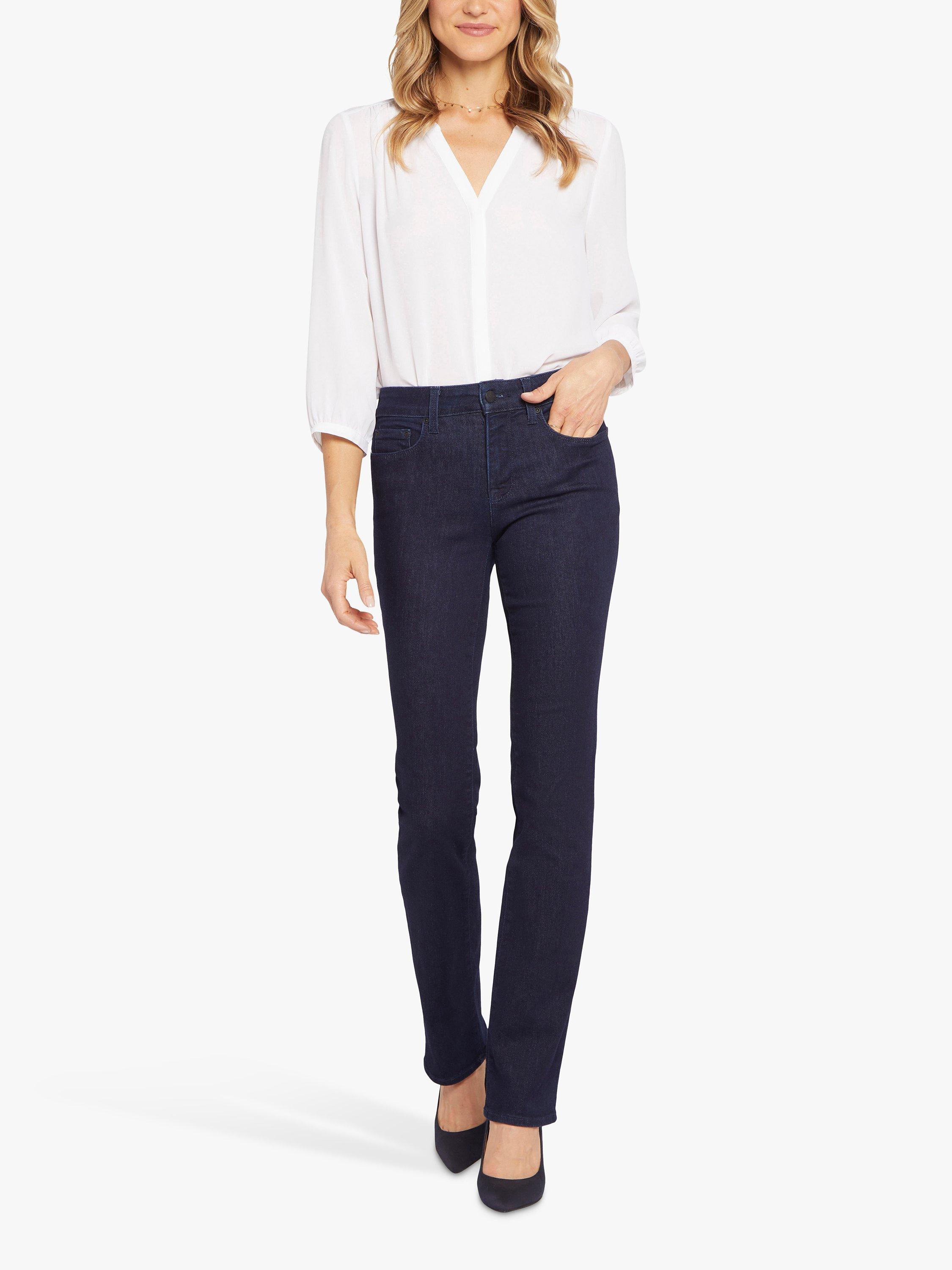 NYDJ Marilyn Straight Cut Jeans, Rinse, 10