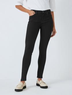 7 For All Mankind Skinny B(Air) Jeans, Rinsed Black, Rinsed Black