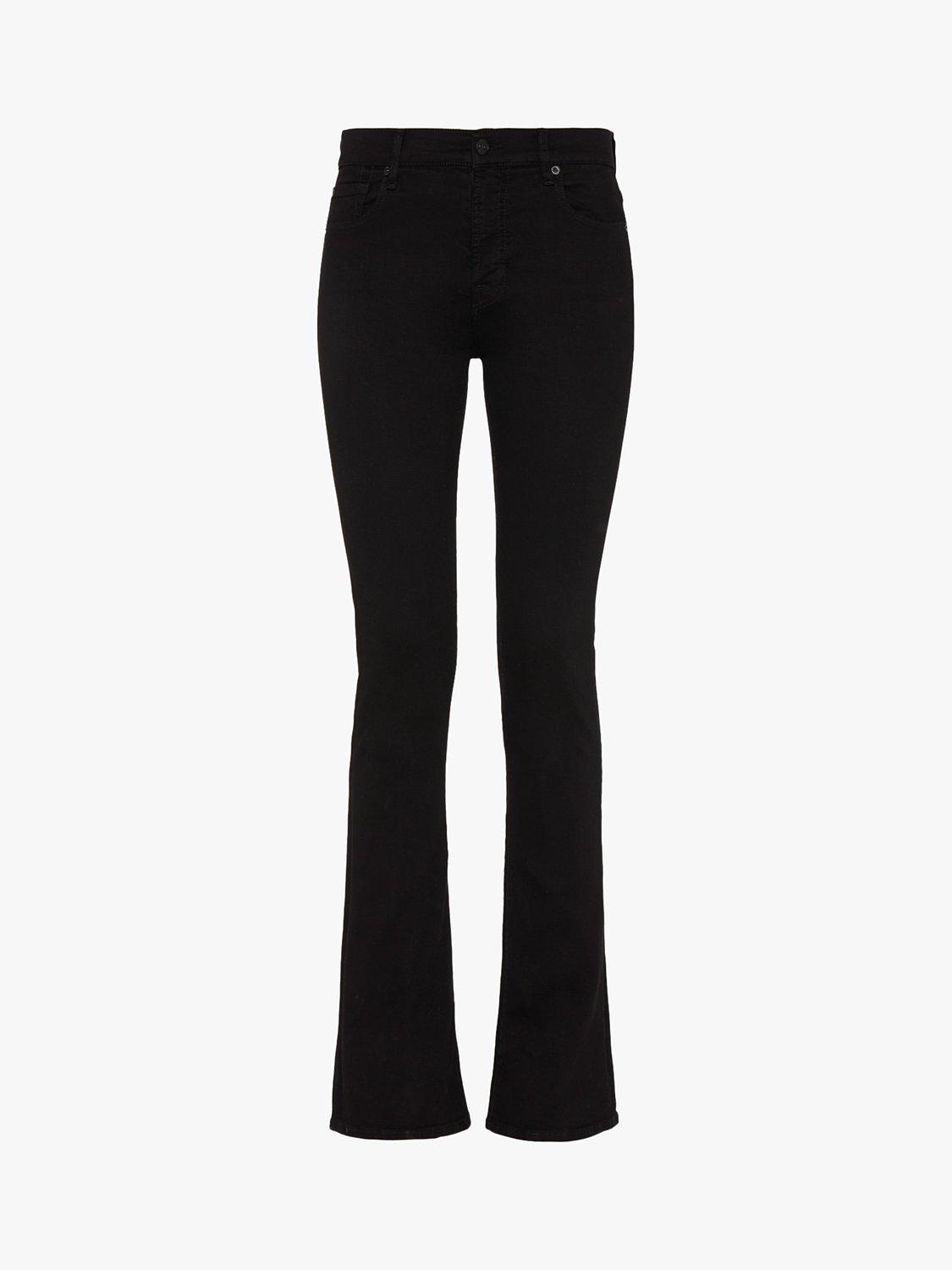 Black high waisted bootcut jeans best sale