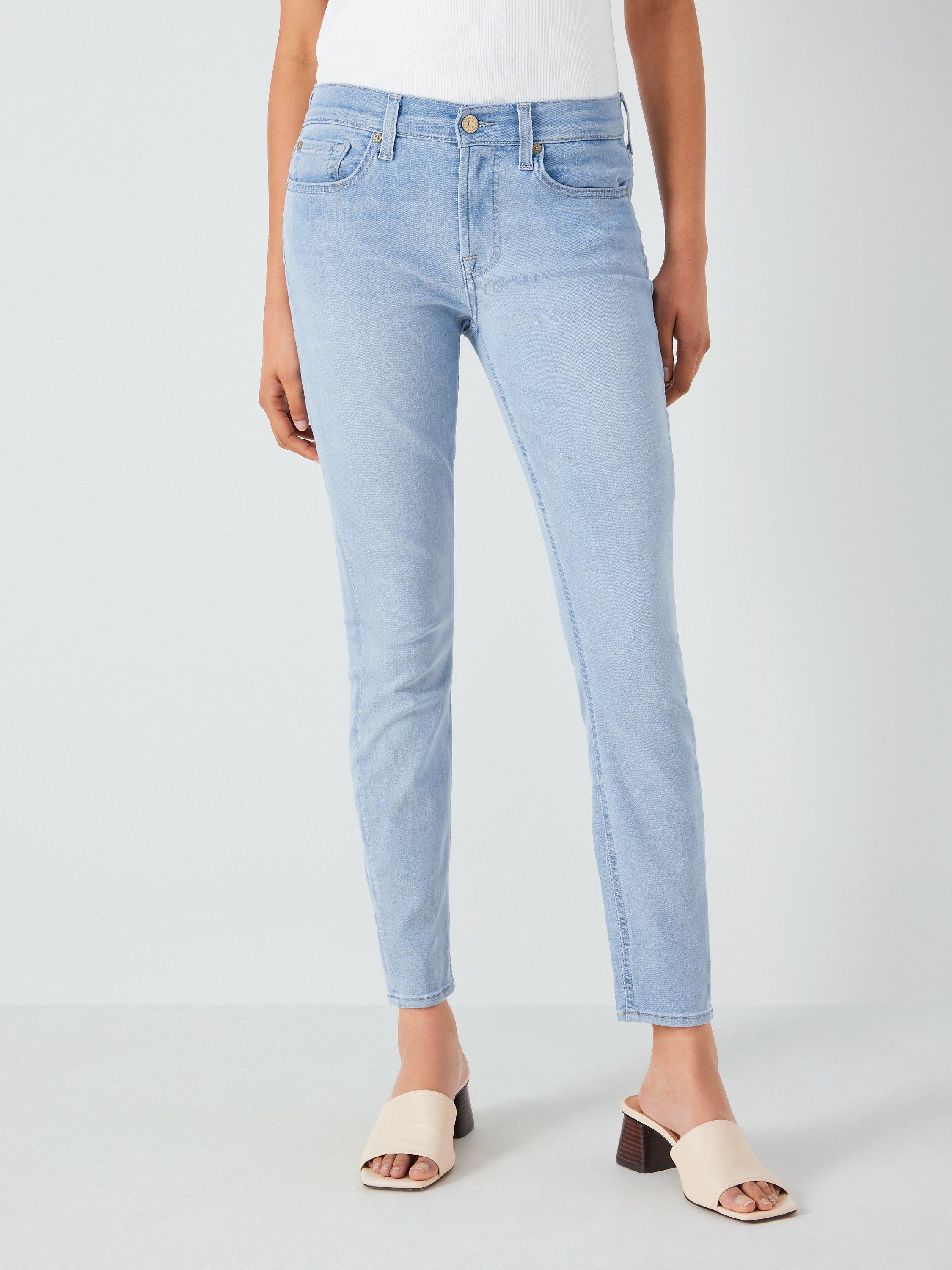 Product image 1 of 6, which shows 7 For All Mankind Skinny B(Air) Jeans, Mirage, 24