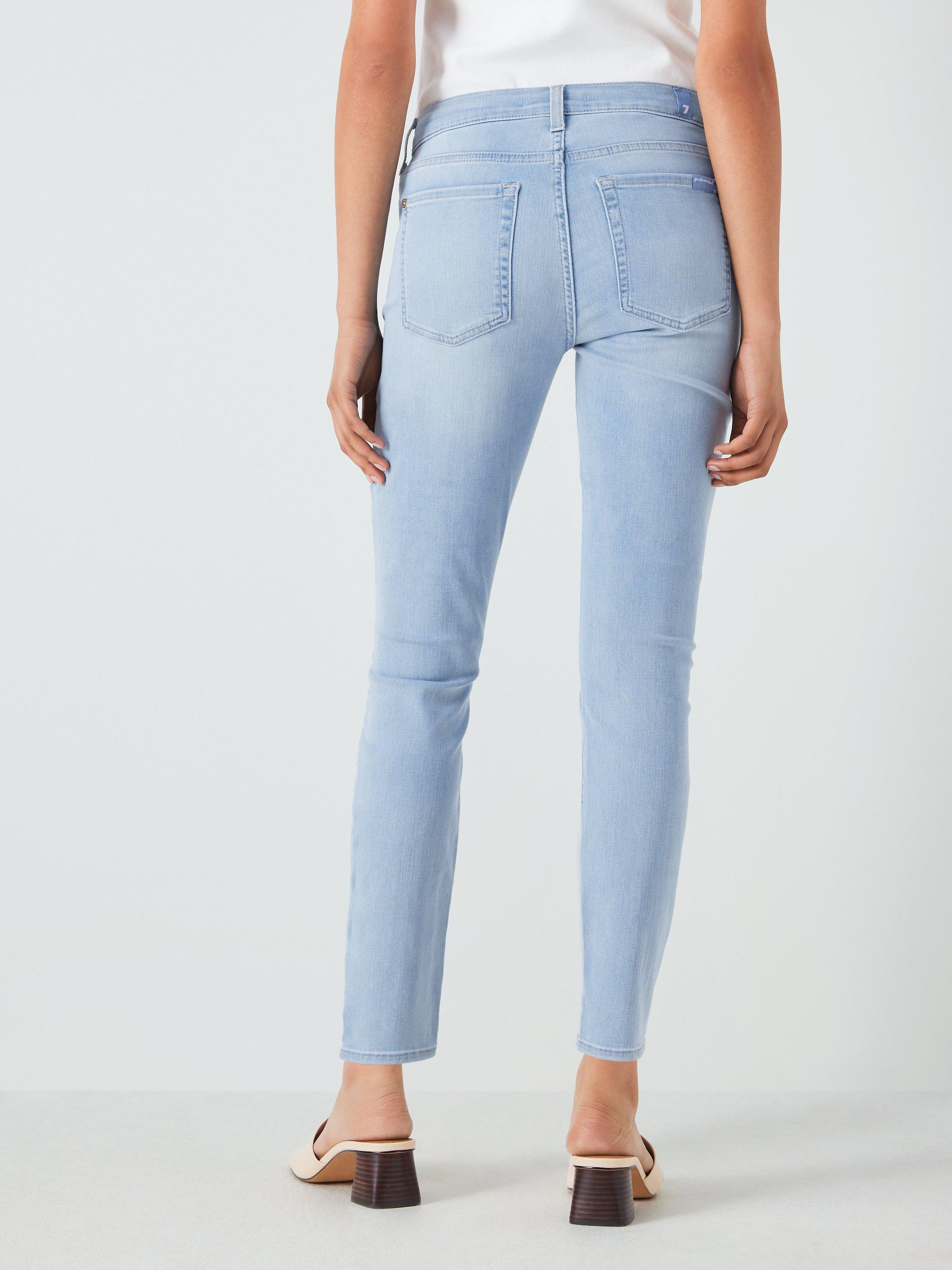 Product image 2 of 6, which shows 7 For All Mankind Skinny B(Air) Jeans, Mirage, 24