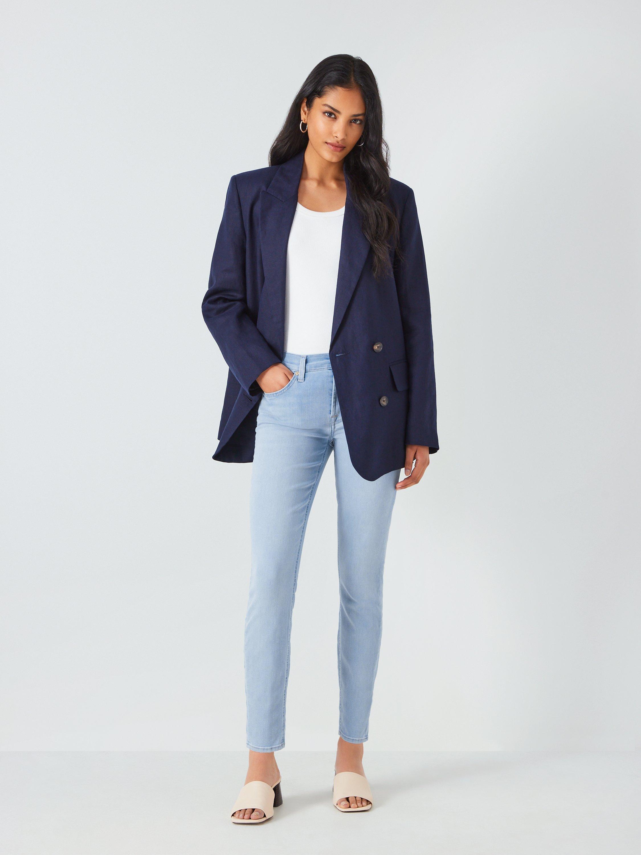 Product image 3 of 6, which shows 7 For All Mankind Skinny B(Air) Jeans, Mirage, 24
