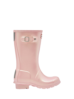 Hunter Kids' Original Nebula Wellington Boots, Pink