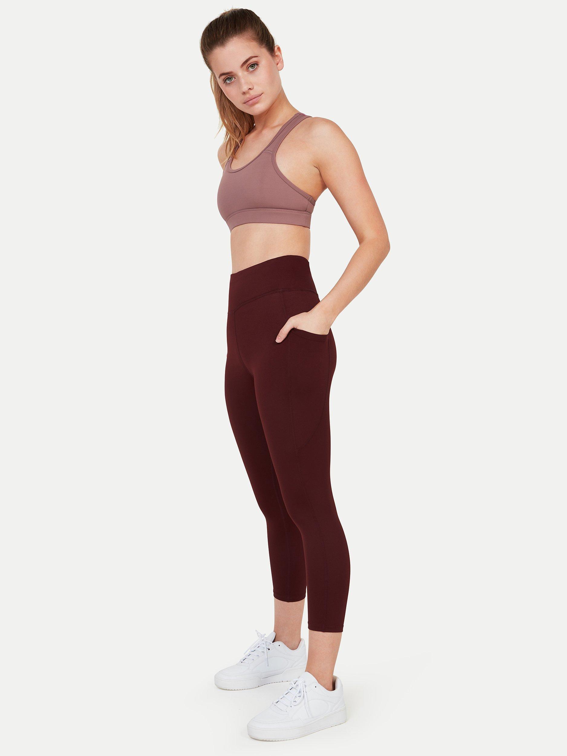 Product image 1 of 2, which shows Pocket Sport Claude 7/8 Leggings, Fig, XS