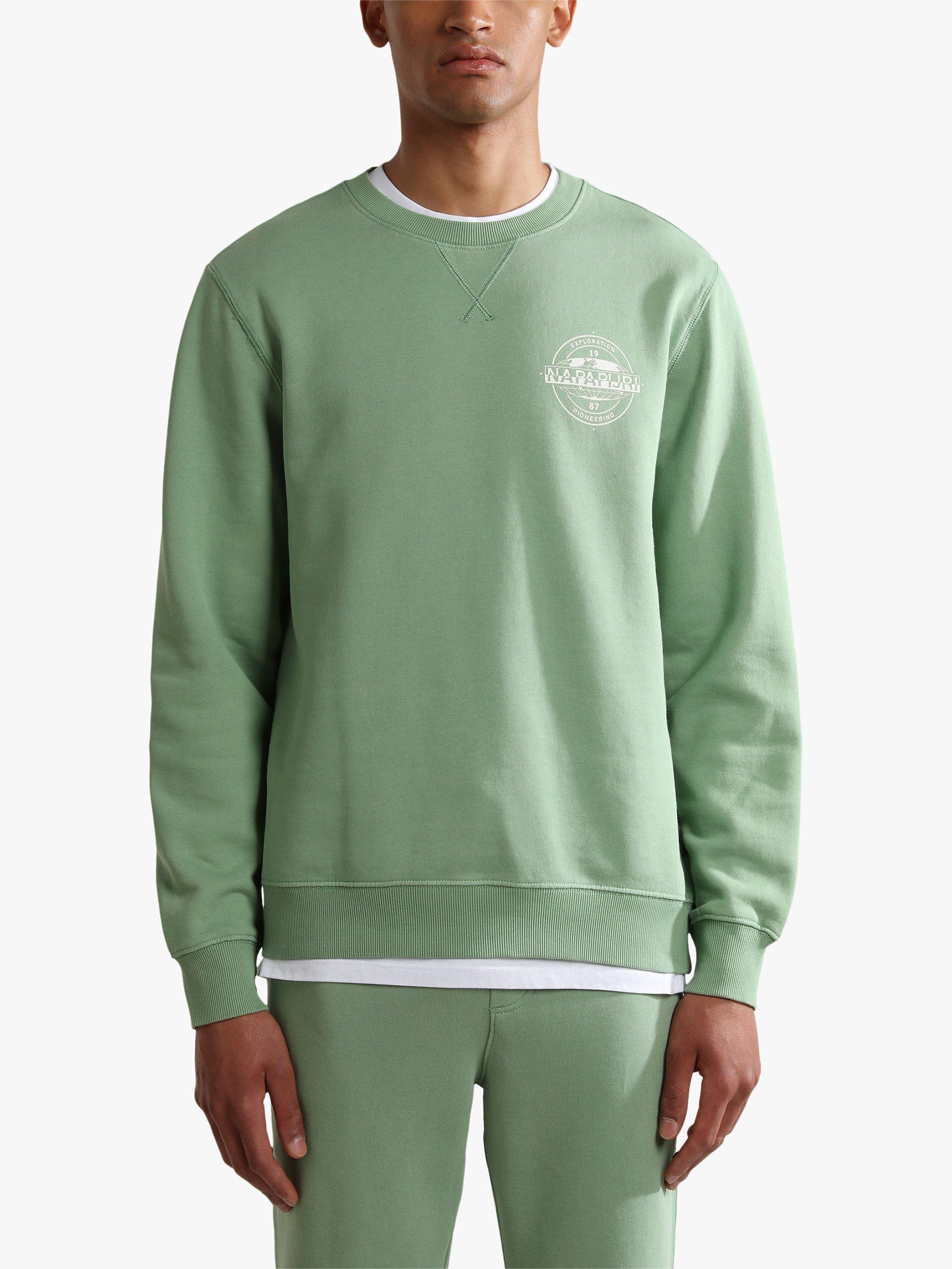 Napapijri Hitra Classic Sweatshirt, Green Olive, XXL