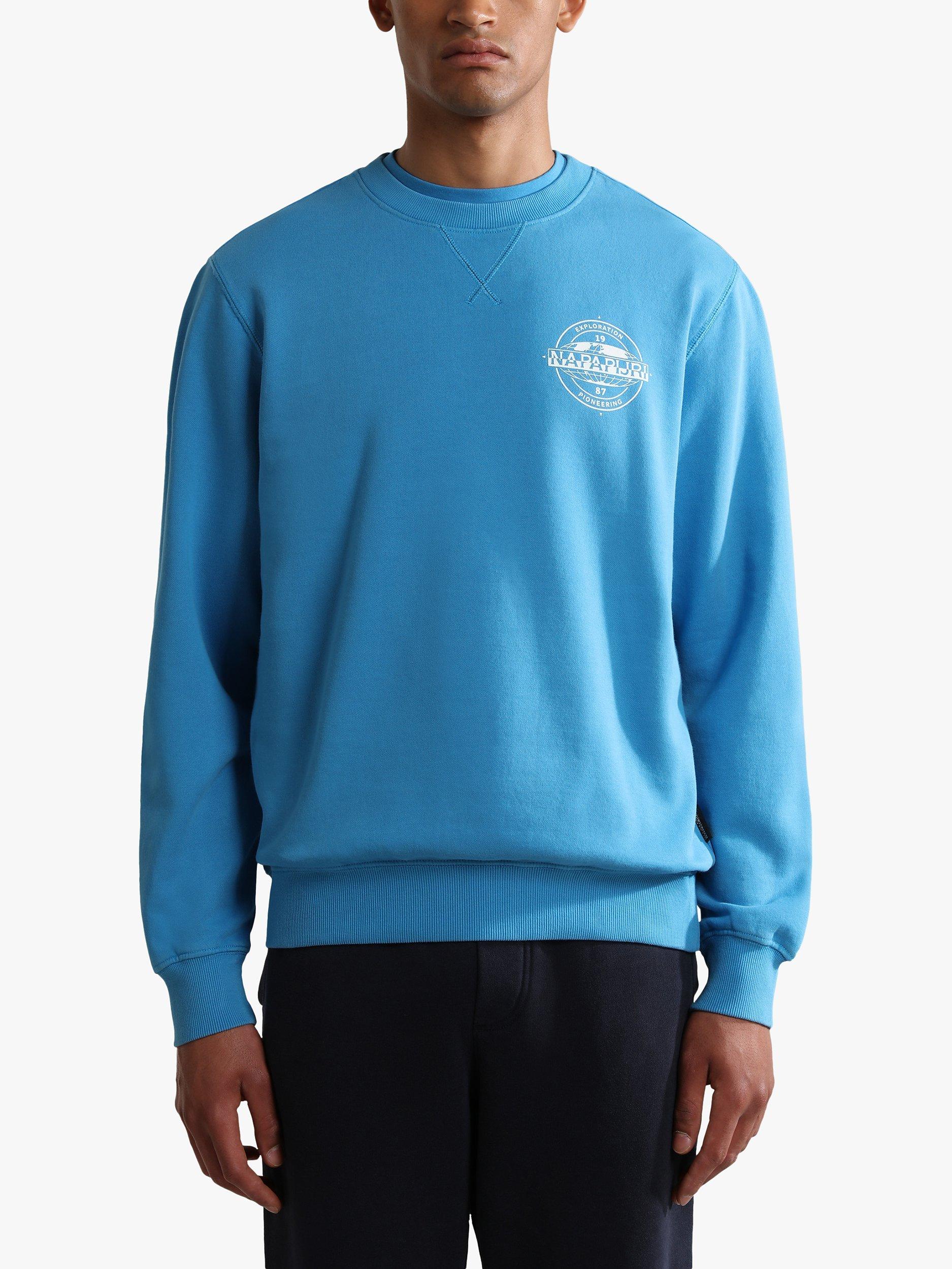 Napapijri Hitra Classic Sweatshirt, Medium Blue