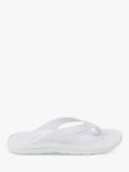 totes SOLBOUNCE Toe Post Sandals, White