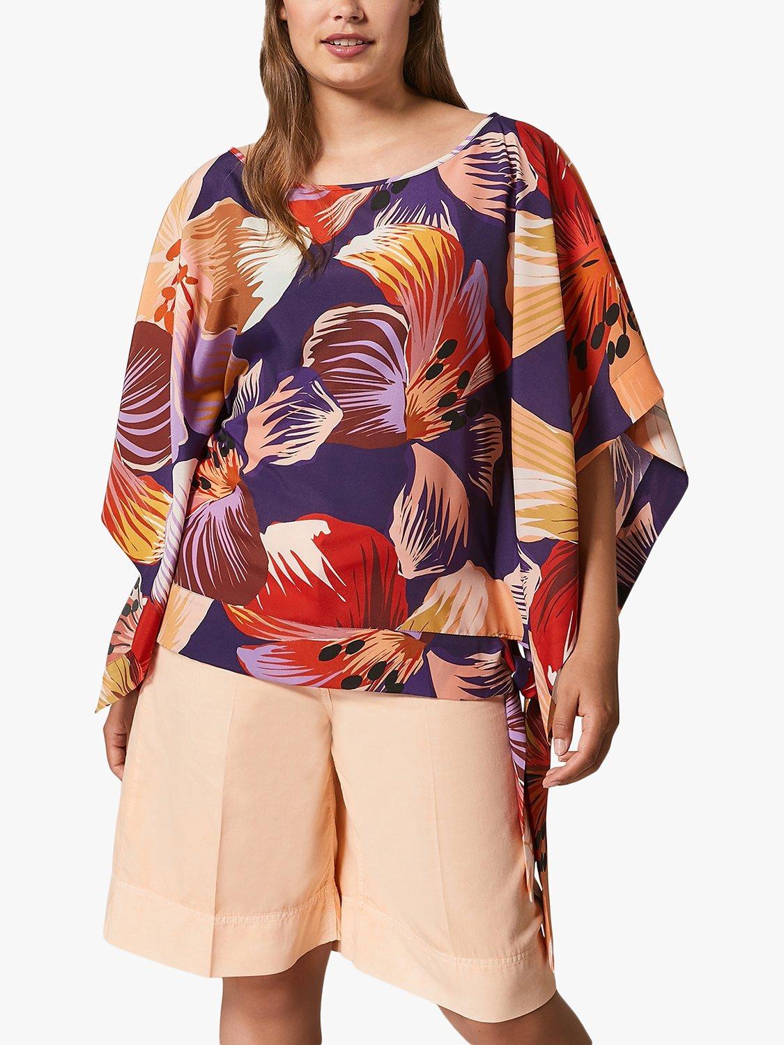 Persona by Marina Rinaldi Salto Cape Top, Multi
