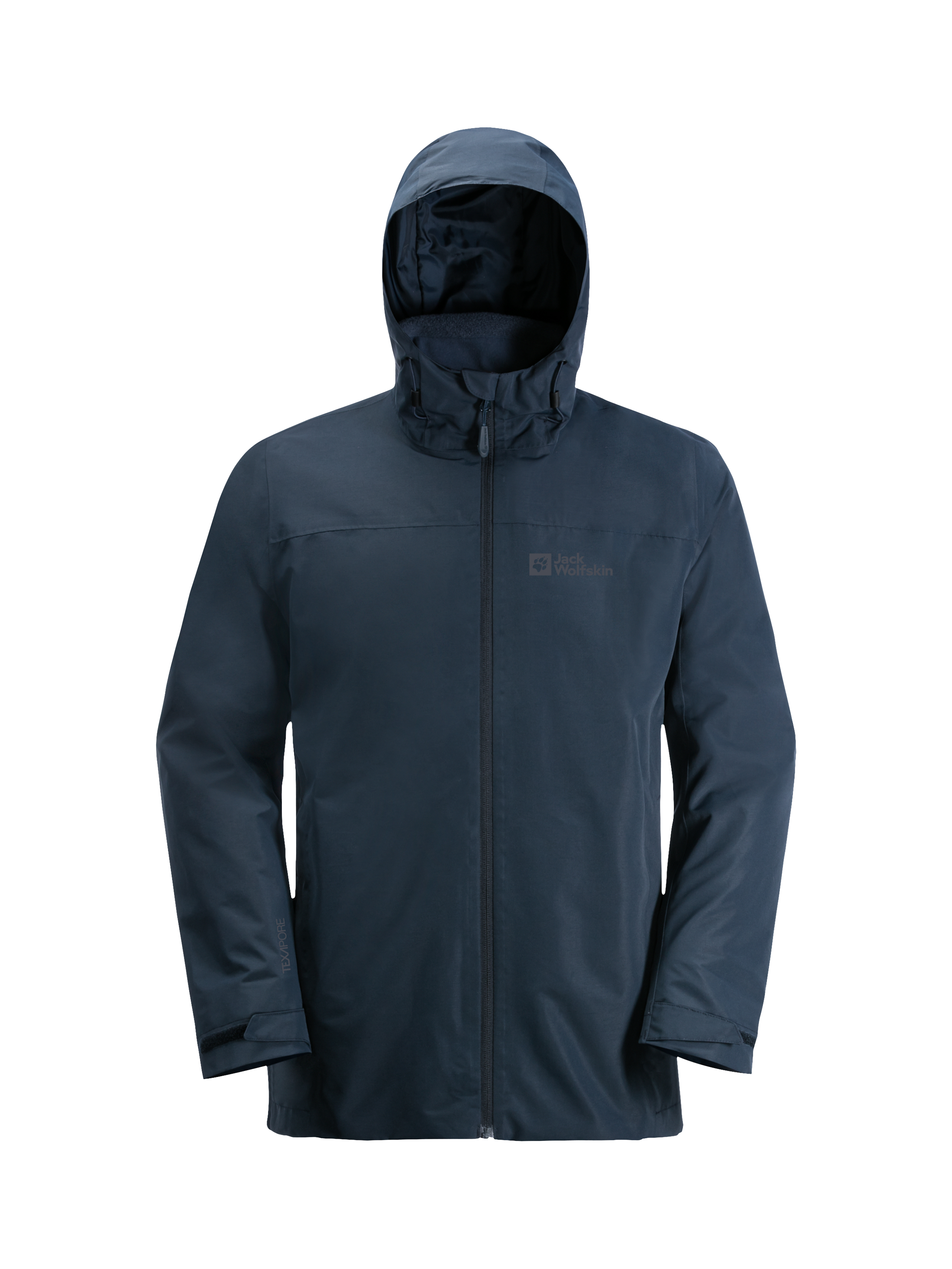 Jack Wolfskin Taubenberg 3 in 1 Men s Waterproof Jacket Night Blue