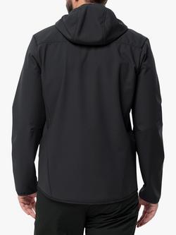 Jack Wolfskin Bornberg Men's Softshell Jacket - view 2, Black