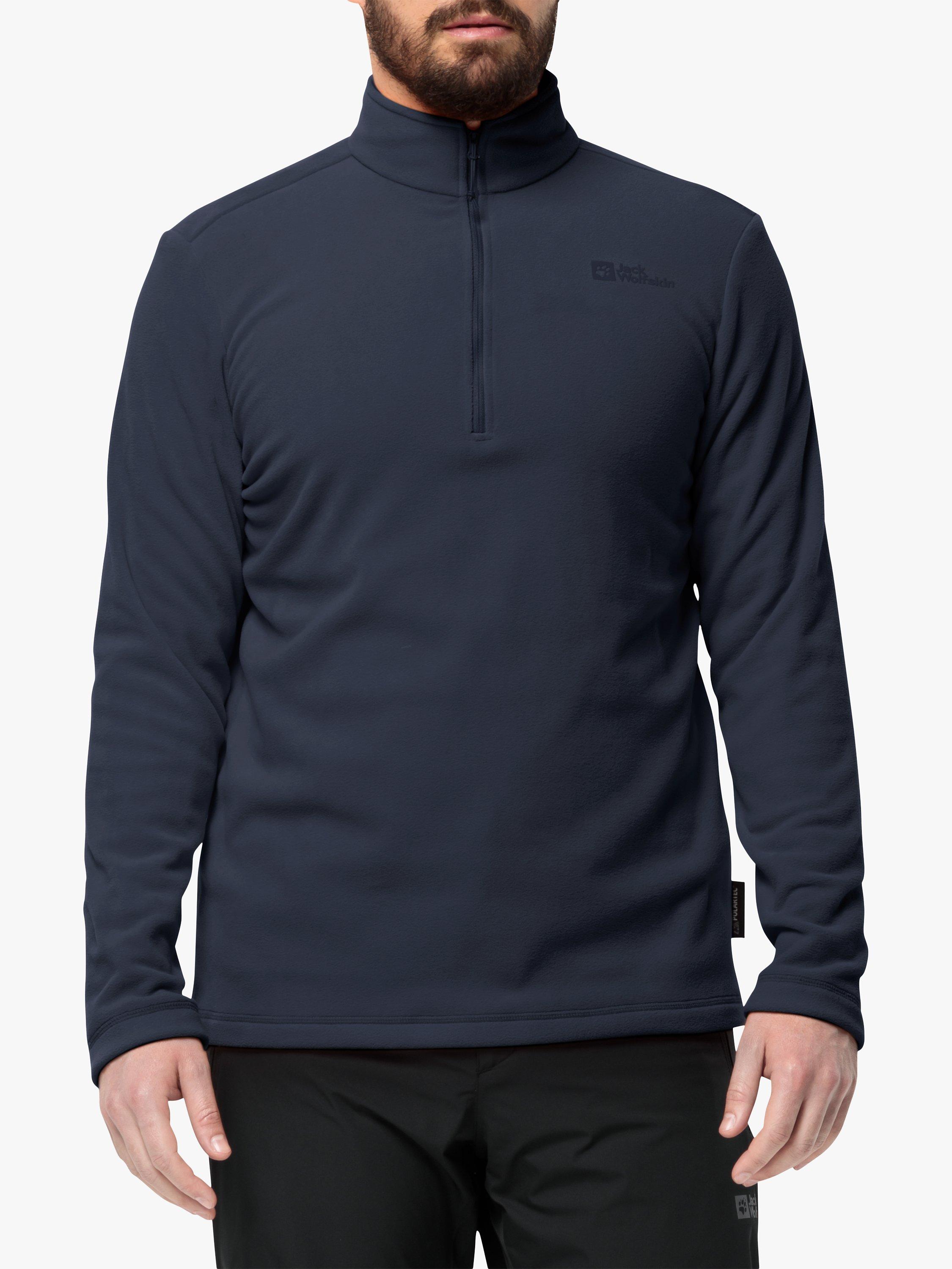 Jack Wolfskin Taunus Half Zip Fleece, Night Blue, S