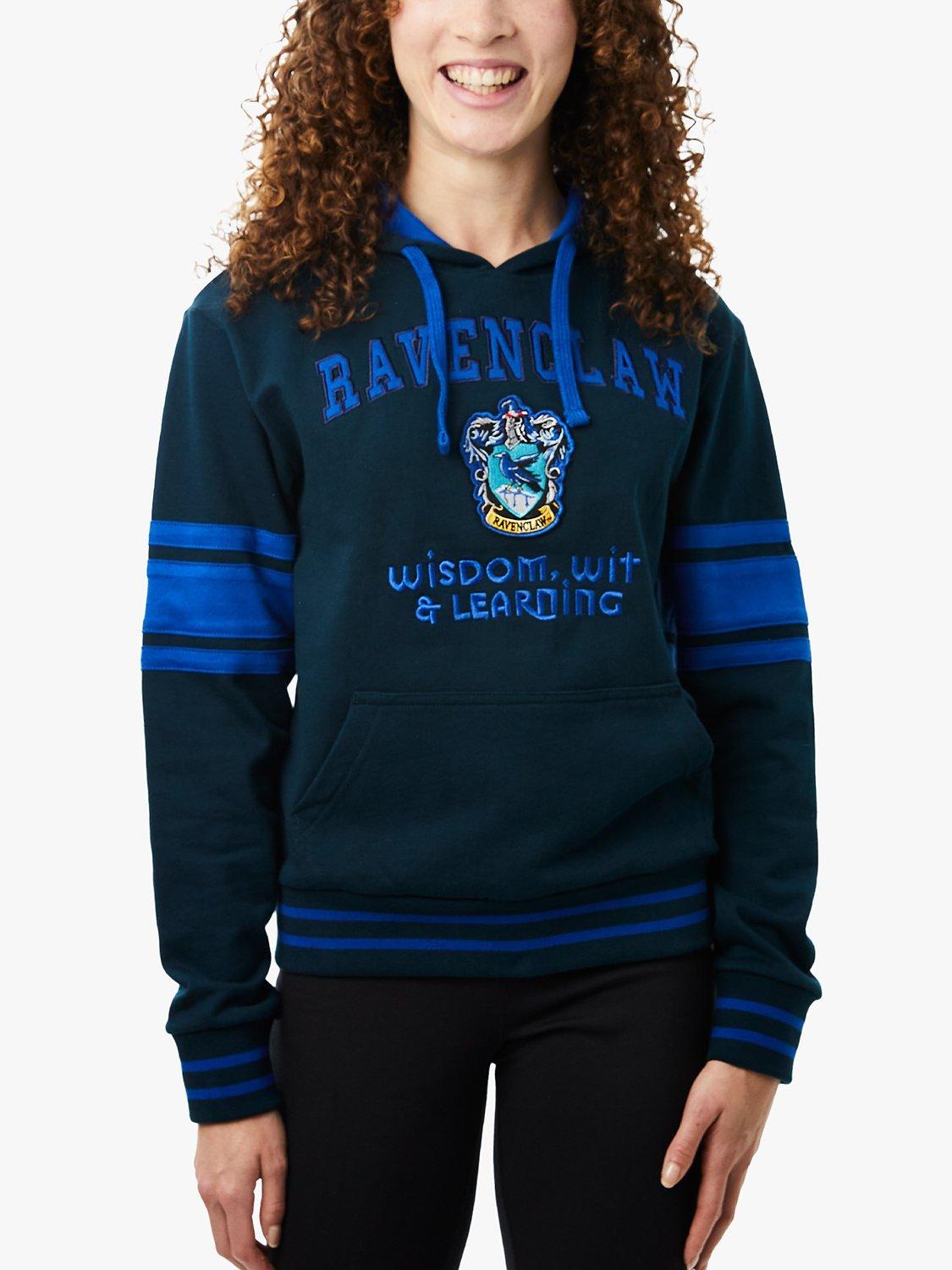 Product image 2 of 4, which shows Fabric Flavours Harry Potter Ravenclaw House Hoodie, Blue, XS