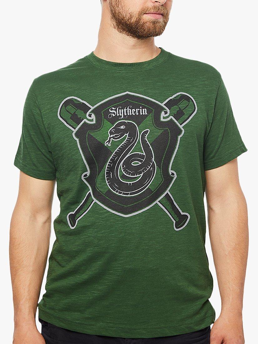 Fabric Flavours Harry Potter Slytherin Quidditch T-Shirt, Green